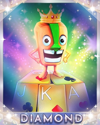 The Royal Card Diamond Badge - Pogo™ Addiction Solitaire HD
