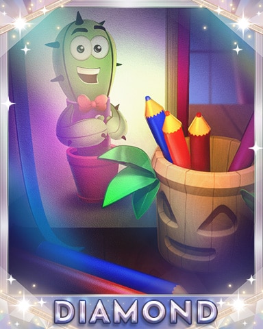 Drawing Buddy Diamond Badge - Pogo Addiction Solitaire HD