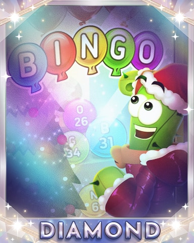 Bingo All The Way Diamond Badge - Poppit! Bingo