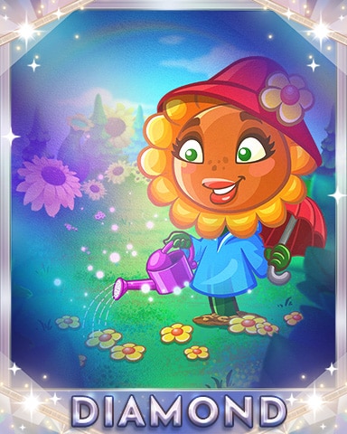 Gardening With Tula Diamond Badge - Peggle Blast HD