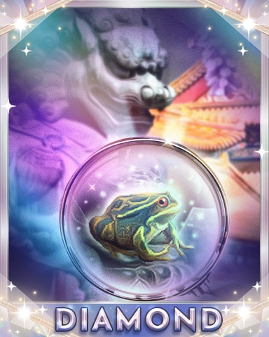Mystic Frog Diamond Badge - Paranormal Destinations