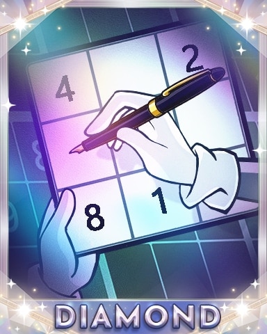 Finding The Solution Diamond Badge - Pogo Daily Sudoku