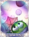 It's Raining Balloons Diamond Badge - Poppit! HD