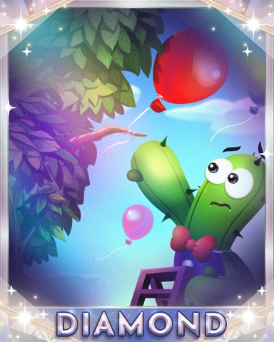 Balloon Harvest Diamond Badge - Poppit! HD