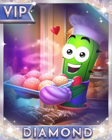 Baking A Feast Diamond Badge - Poppit! Party Baking A Feast Diamond Badge - Poppit! Party