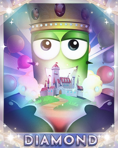 The King's Kingdom Diamond Badge - Poppit! Party