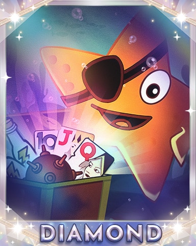 Star Treasure Hunter Diamond Badge - Solitaire Blitz