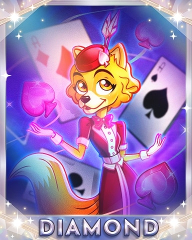 The Cutie Diamond Badge - Spades HD
