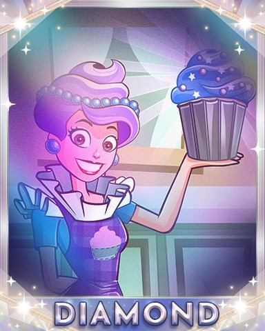Colossal Cupcake Diamond Badge - Sweet Tooth Town