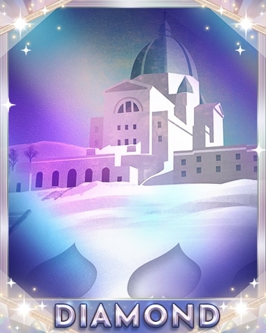 Snow Spades Diamond Badge - World Class Solitaire HD