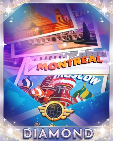 Postcard Tour Diamond Badge - World Class Solitaire HD Postcard Tour Diamond Badge - World Class Solitaire HD