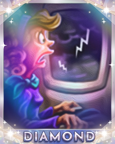 Fear Of Flying Diamond Badge - World Class Solitaire HD