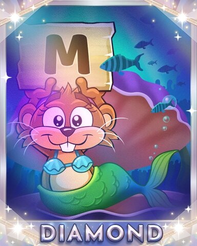 Mermaid Badge - Word Whomp HD