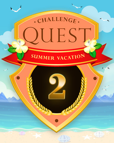 Summer Vacation Week 2 Badge - Trizzle