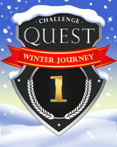 2020 Winter Journey Week 1 Badge - Pogo Daily Sudoku