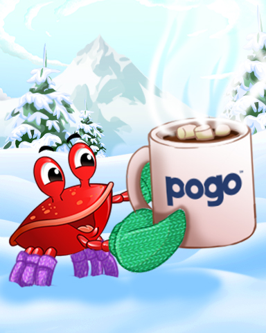 Cocoa Crab Badge - Crossword Cove HD