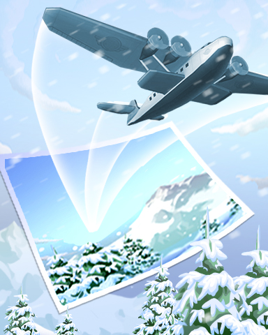 Winter Flight Badge - World Class Solitaire HD