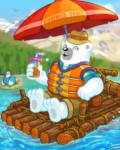 Boating With Bearnard Badge - Snowbird Solitaire