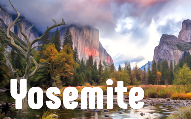 Yosemite Badge - Vanishing Trail