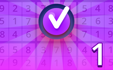 Expert 1 Badge - Pogo Daily Sudoku