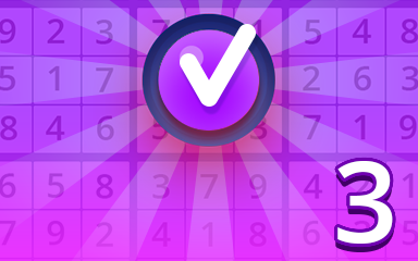 Expert 3 Badge - Pogo Daily Sudoku