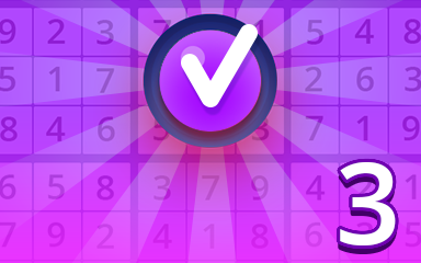 Expert 3 Badge - Pogo™ Daily Sudoku