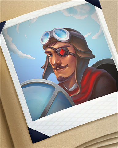 Hunter In The Sky Badge - Aces Up! HD