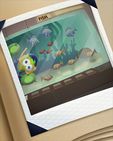 Aquarium Visitor Badge - Quinn's Aquarium