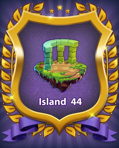 Island 44 Badge - Bejeweled Stars