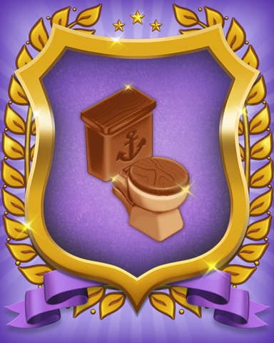 Bathroom Brightner Badge - Card Scramble Bathroom Brightner Badge - Card Scramble