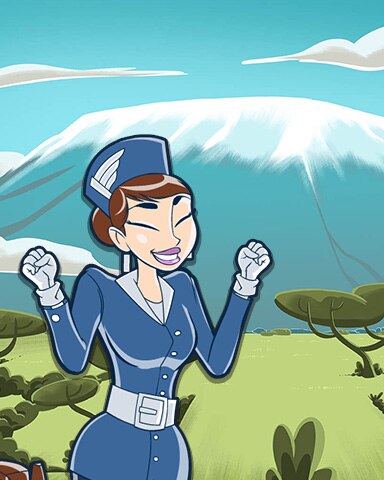 Kilimanjaro Coach Badge - Jet Set Solitaire Kilimanjaro Coach Badge - Jet Set Solitaire