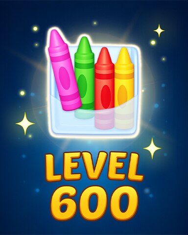 Level 600 Badge - Matching Moments Level 600 Badge - Matching Moments