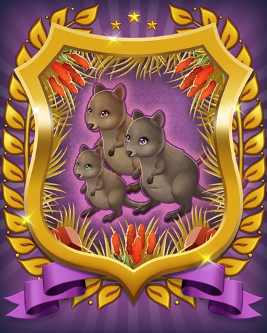 Quokka Badge - Mahjong Sanctuary