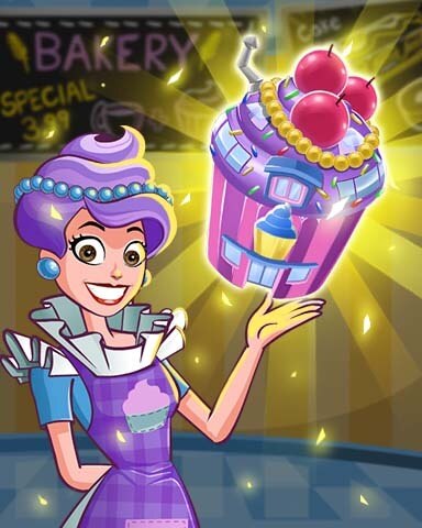 Bakery (cupcake) Shop Tier 5 Badge - Sweet Tooth Town