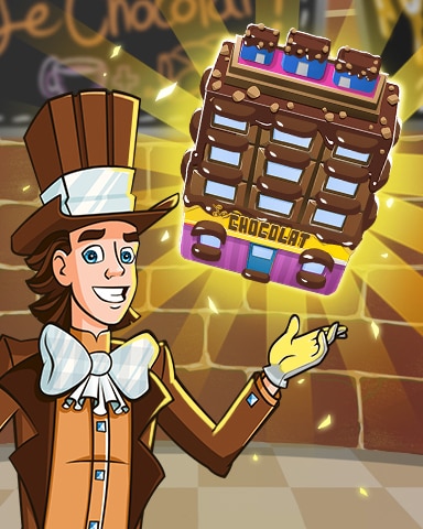 Chocolate Shop Tier 5 Badge - Sweet Tooth Town