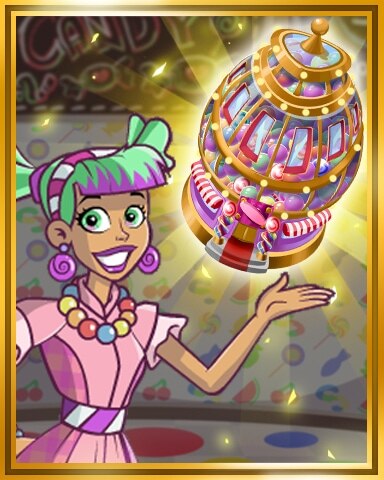 Gold Candy Shop Tier 6 Badge - Sweet Tooth Town Gold Candy Shop Tier 6 Badge - Sweet Tooth Town