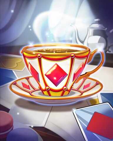 Diamonds Teabag Badge - First Class Solitaire HD