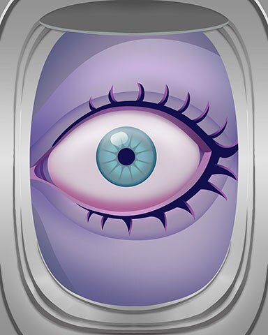 Giant Eye Fright Flight Badge - First Class Solitaire HD