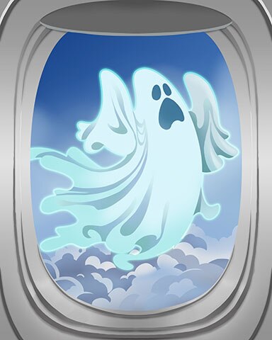 Ghost Fright Flight Badge - First Class Solitaire HD