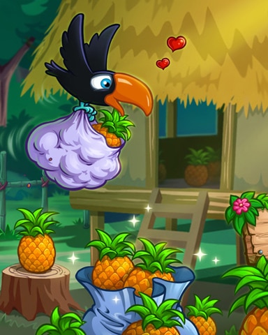 Carrying Pineapples In Paradise Badge - Jungle Gin HD
