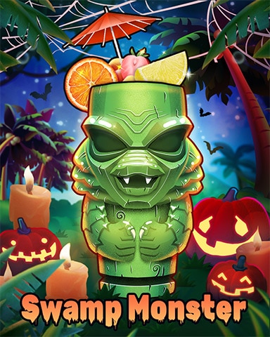 Swamp Monster Tiki Terror Badge - Jungle Gin HD