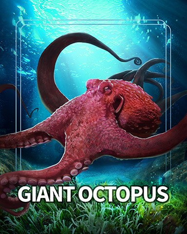 Octopus Sea Giants Badge - Mahjong Safari HD