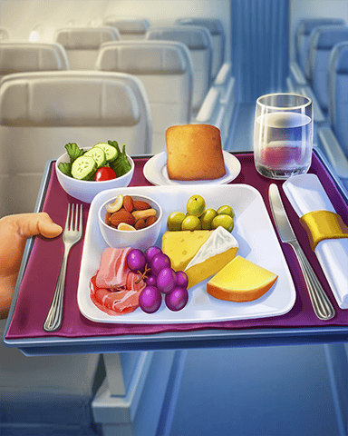 Cheese First Class Nosh Badge - First Class Solitaire HD