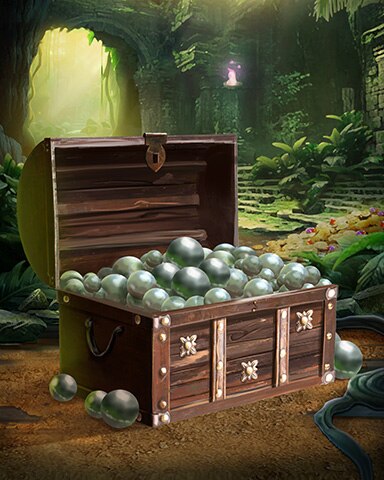 Pearls Lost Treasures Badge - Tri-Peaks Solitaire HD