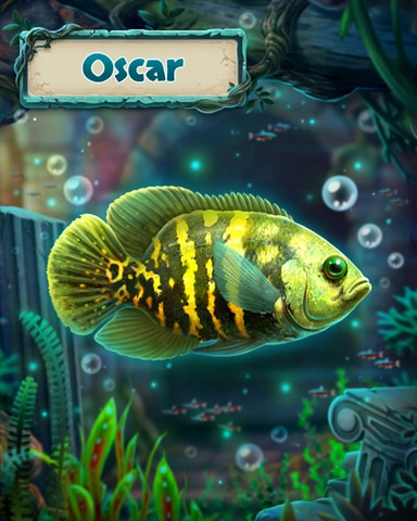 Oscar Atlantean Aquarium Badge - Tri-Peaks Solitaire HD