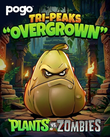 Squash PvZ Overgrown Badge - Tri-Peaks Solitaire HD