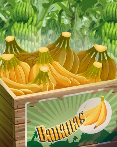 Banana Harvest Exports Badge - World Class Solitaire HD