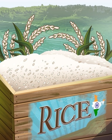 Rice Harvest Exports Badge - World Class Solitaire HD