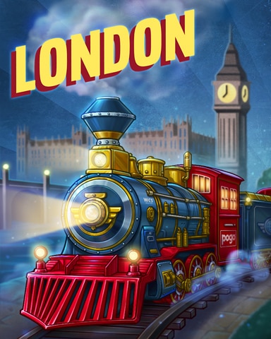 London Rails And Rivers Badge - World Class Solitaire HD