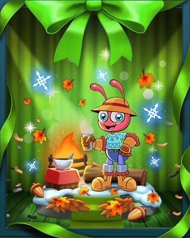 Frosty Fall Badge - Garden Blast